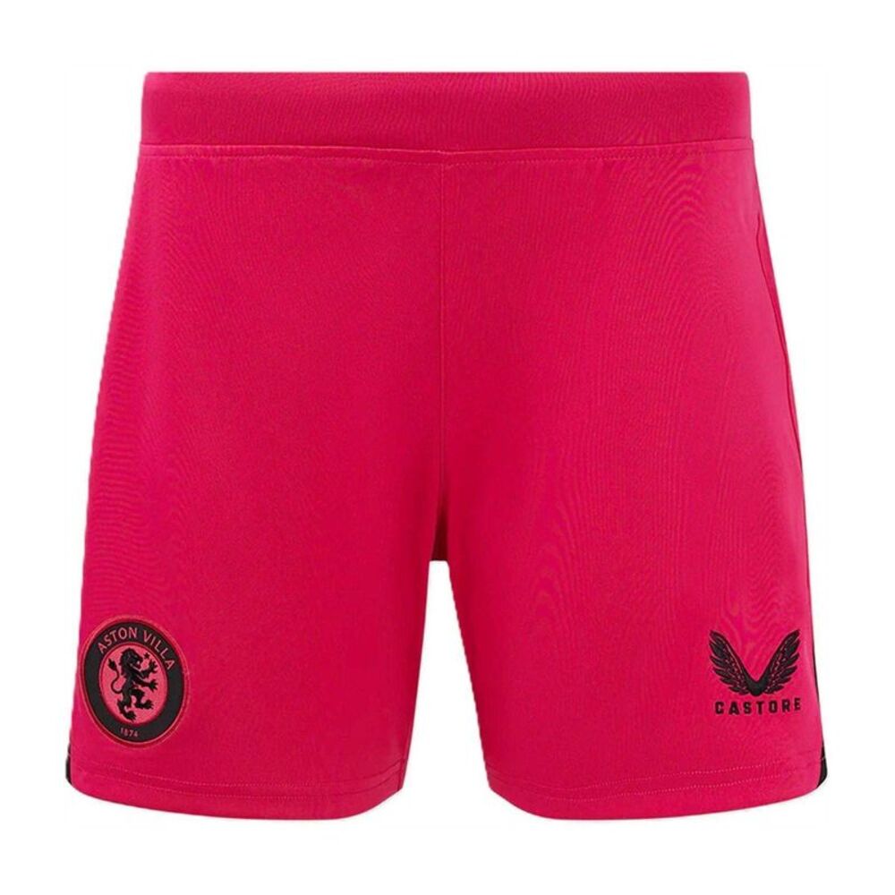 Castore Womens/Ladies Aston Villa FC Goalkeeper Shorts / Briar Purple